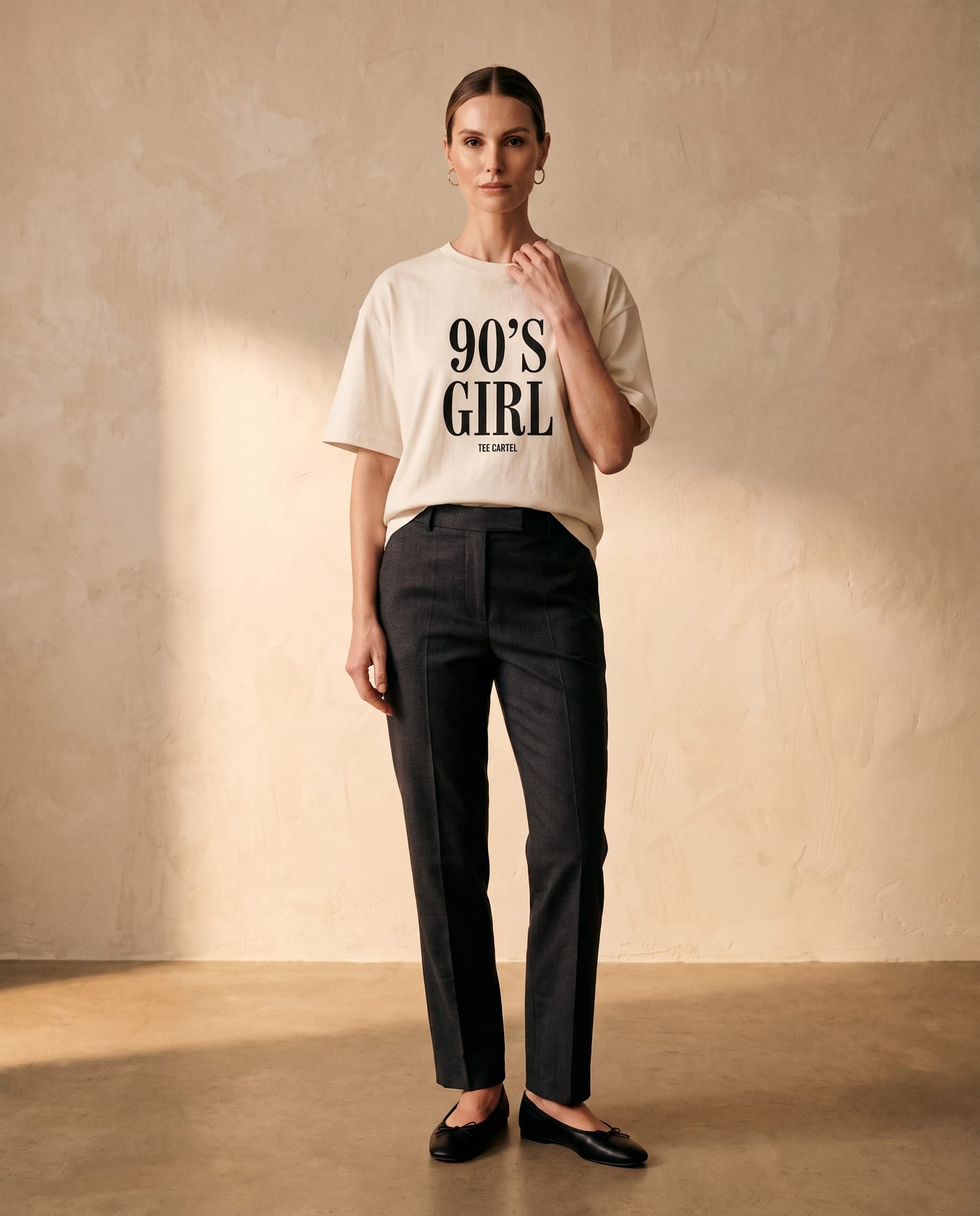 90s Girl tee — hero look