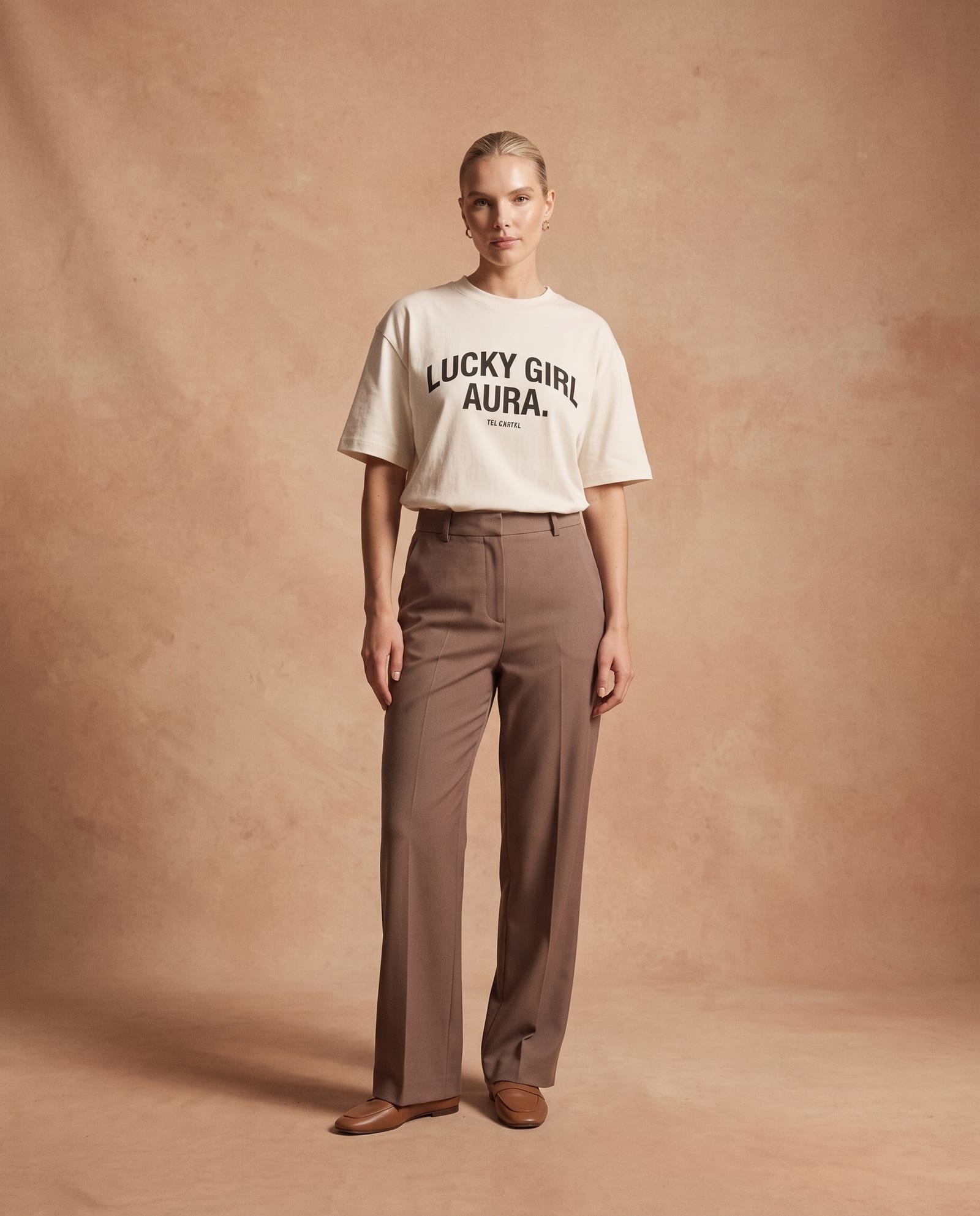 Lucky Girl Aura tee